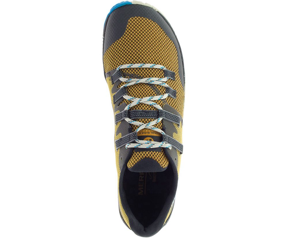 Tenis Homem - Merrell Trail Glove 6 - Marrom/Pretas - BNK965237